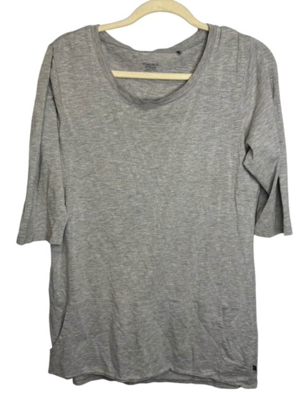 Toad & Co Blouse Women's Medium Tunic Outdoor Casual Gray